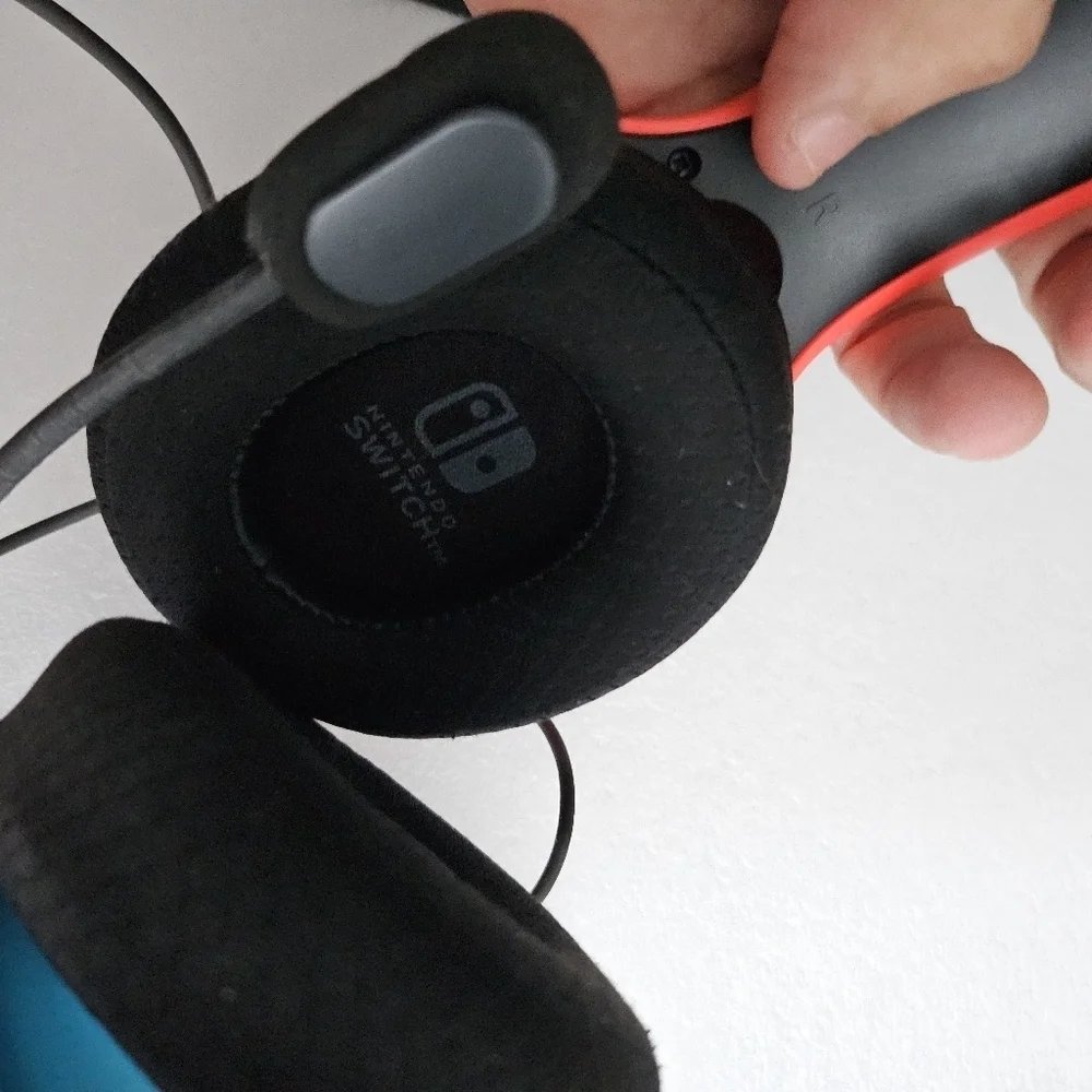 Nintendo Switch Gaming WiredHeadset Headphones With MicP Blue/ Red
